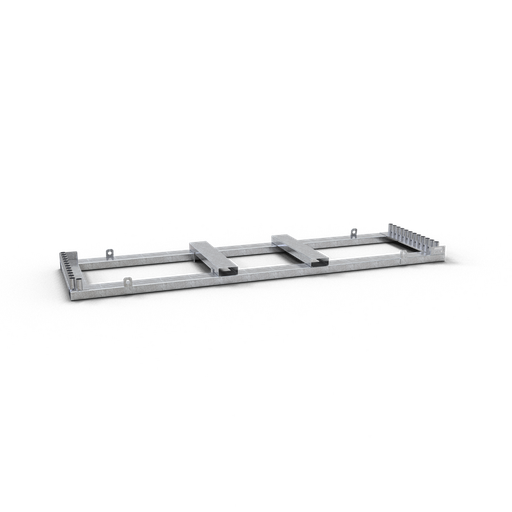 SCHAKE Bauzaunpalette, für 25 Bauzäune, LxB 3600x1000 mm