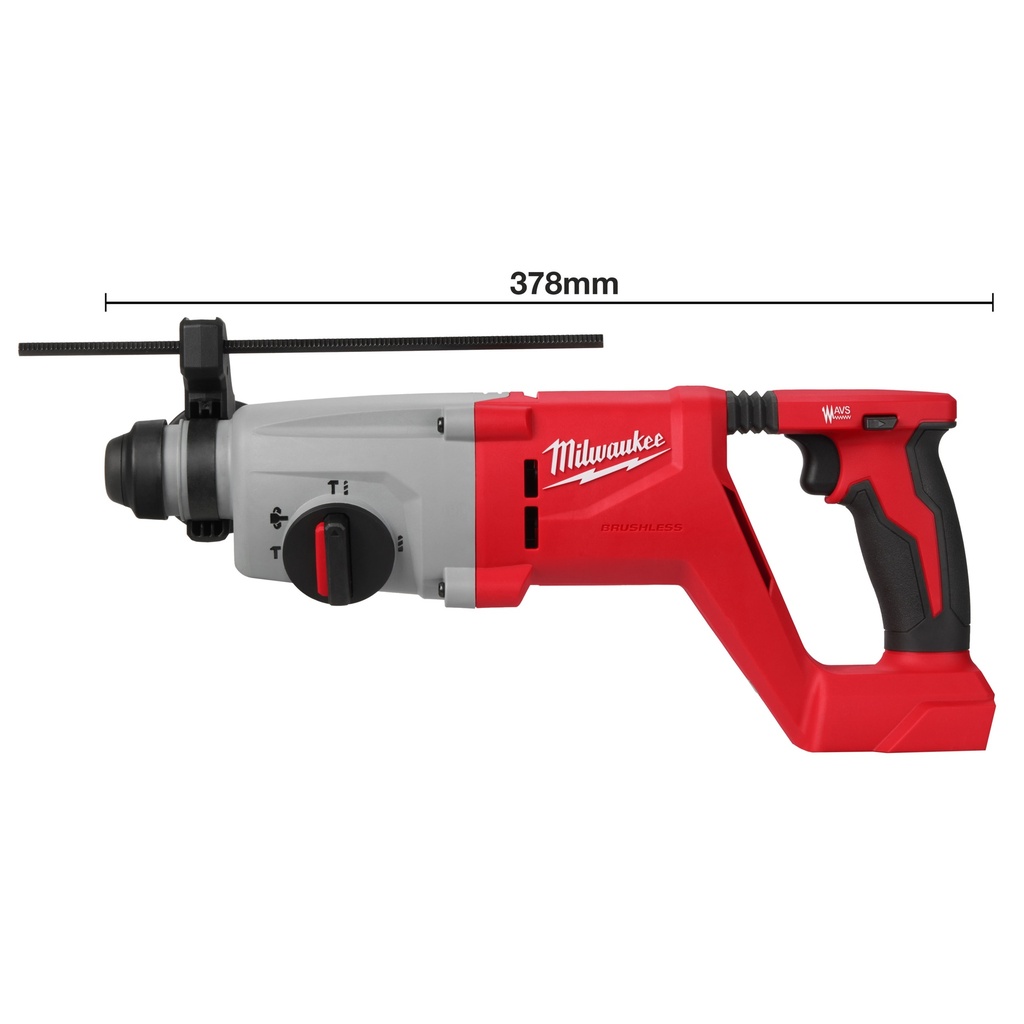 M18™ SDS-plus Akku-Kombihammer 26mm mit D-Handgriff M18BLHACD26-0X