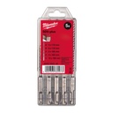 Hammerbohrer M2 SDS-Plus Set 5-teilig 5/6 x 110 mm, 6/8/10 x 160 mm