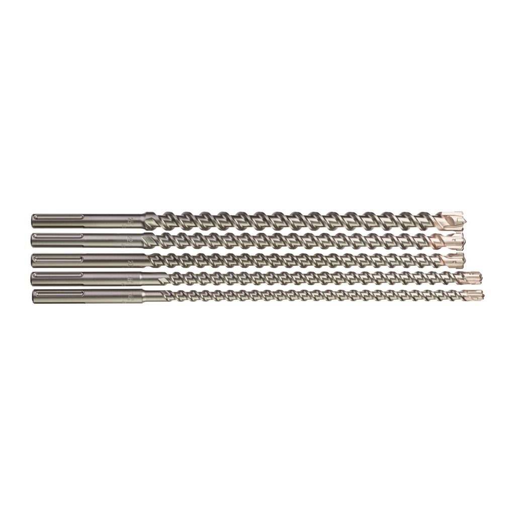 Hammerbohrer SDS-Max Set 5-teilig 16/18 x 540 mm, 20/22/25 x 520 mm